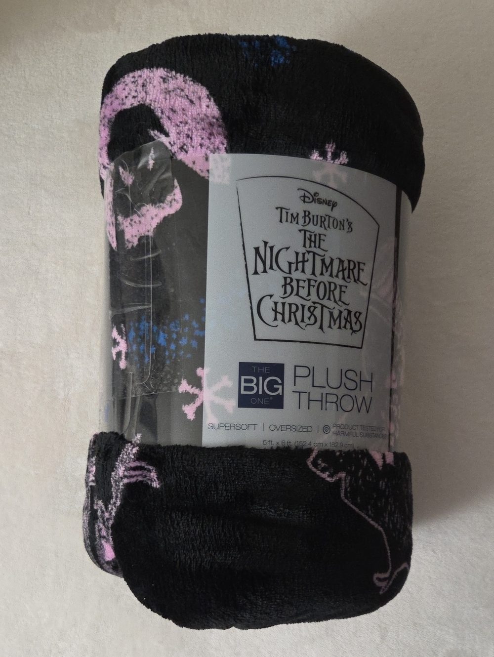 The Nightmare Before Christmas Plush Throw